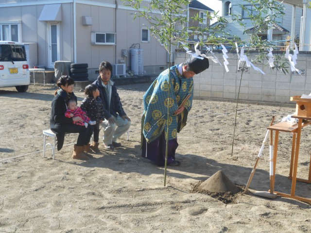 足利市　地鎮祭