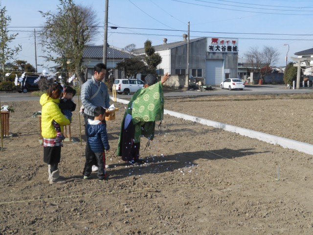 邑楽町　地鎮祭