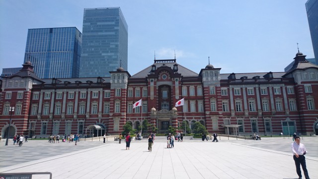 東京駅。