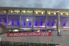 サッカー観戦