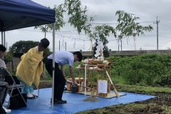 地鎮祭　　～小山市～