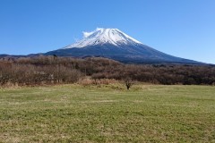 冬の富士山