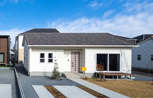 【NEW】邑楽町うずら平屋モデルハウス(オナガ 3LDK)